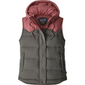 Patagonia Bivy Vest Forge Grey And Pink 